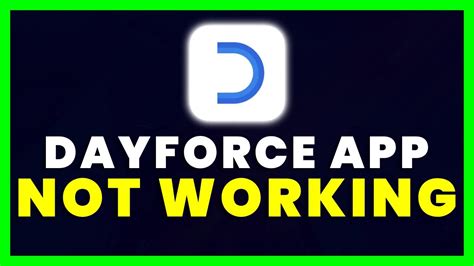 dayforce not responding.